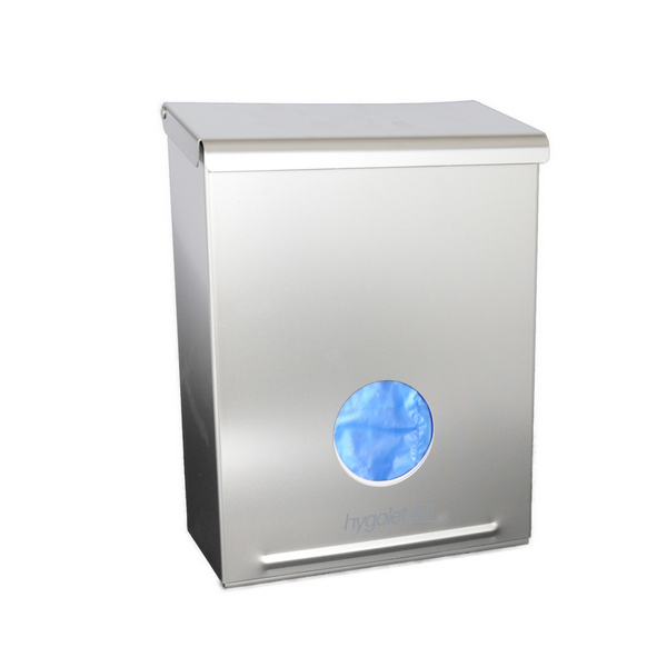 Wallbox All-In-One für Damenhygiene Edelstahl, 21 × 28,5 × 10,5 cm, chrom - Webstar - Hygiene- und Verbrauchsartikel - Medizin- und Pflegeprodukte - Kiosk- und Shopartikel - Fun Food Service - Schweiz - Articles d’hygiène et consommables - Produits médicaux et de soins - Produits de kiosque et de magasin - Fun Food Service - Suisse