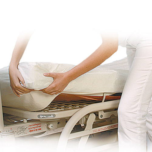 Matratzenschutz PP-Vlies, weiss, 200 × 90 cm - Webstar - Hygiene- und Verbrauchsartikel - Medizin- und Pflegeprodukte - Kiosk- und Shopartikel - Fun Food Service - Schweiz - Articles d’hygiène et consommables - Produits médicaux et de soins - Produits de kiosque et de magasin - Fun Food Service - Suisse