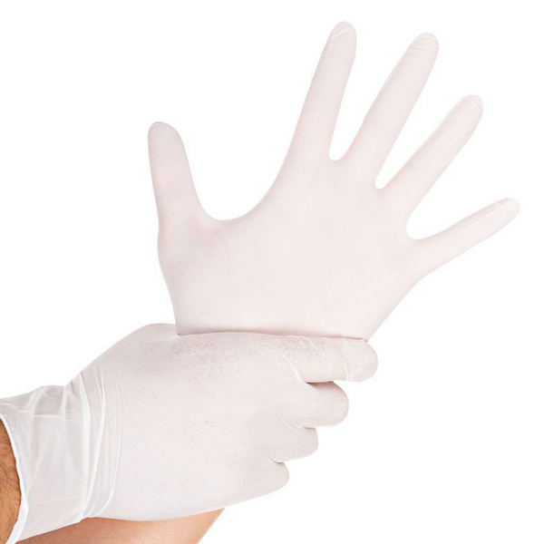 HYGOSTAR SAFE LIGHT Handschuhe Nitril, weiss, puderrfrei, unsteril, Gr. XXL - Webstar - Hygiene- und Verbrauchsartikel - Medizin- und Pflegeprodukte - Kiosk- und Shopartikel - Fun Food Service - Schweiz - Articles d’hygiène et consommables - Produits médicaux et de soins - Produits de kiosque et de magasin - Fun Food Service - Suisse