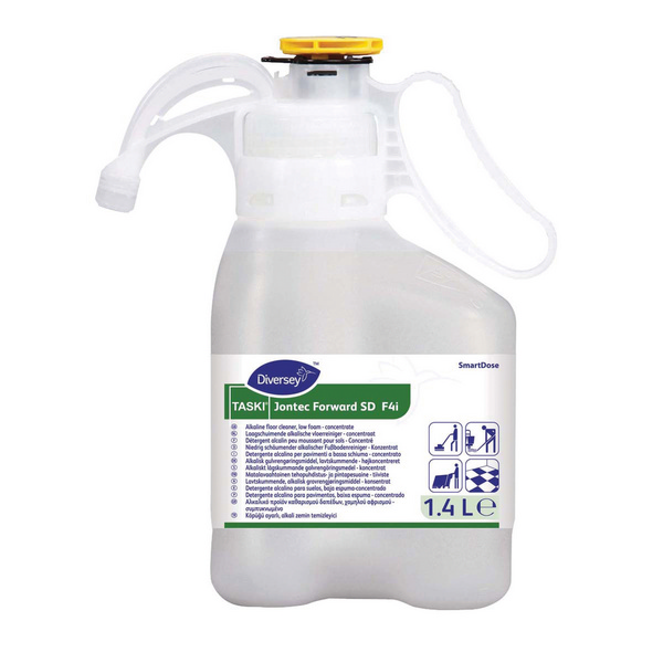 TASKI Jontec Forward SD Pro32 Bodenreiniger farblos, flüssig, pH: 11, biologisch abbaubar, 1,4 Liter, Konzentrat - Webstar - Hygiene- und Verbrauchsartikel - Medizin- und Pflegeprodukte - Kiosk- und Shopartikel - Fun Food Service - Schweiz - Articles d’hygiène et consommables - Produits médicaux et de soins - Produits de kiosque et de magasin - Fun Food Service - Suisse