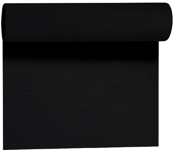 Duni Evolin Tischläufer Tête-à-Tête Airlaid, 41 cm × 24 lfm, schwarz - Webstar - Hygiene- und Verbrauchsartikel - Medizin- und Pflegeprodukte - Kiosk- und Shopartikel - Fun Food Service - Schweiz - Articles d’hygiène et consommables - Produits médicaux et de soins - Produits de kiosque et de magasin - Fun Food Service - Suisse