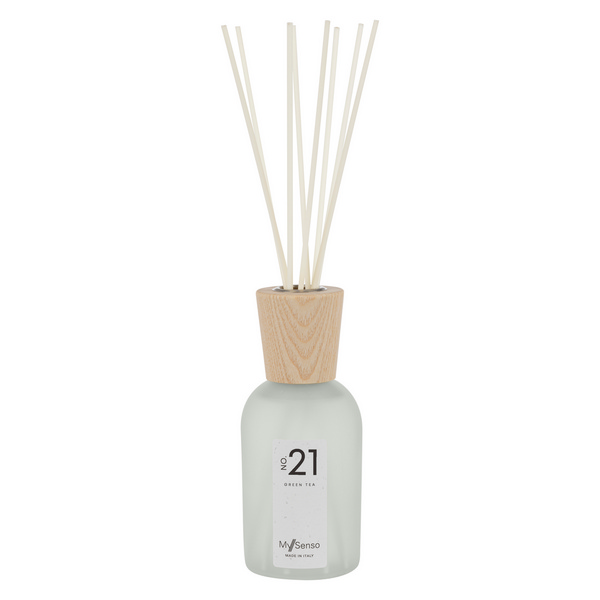 My Senso Raumduft 240 ml, mit Rattanstäbchen, Green Tea - Webstar - Hygiene- und Verbrauchsartikel - Medizin- und Pflegeprodukte - Kiosk- und Shopartikel - Fun Food Service - Schweiz - Articles d’hygiène et consommables - Produits médicaux et de soins - Produits de kiosque et de magasin - Fun Food Service - Suisse