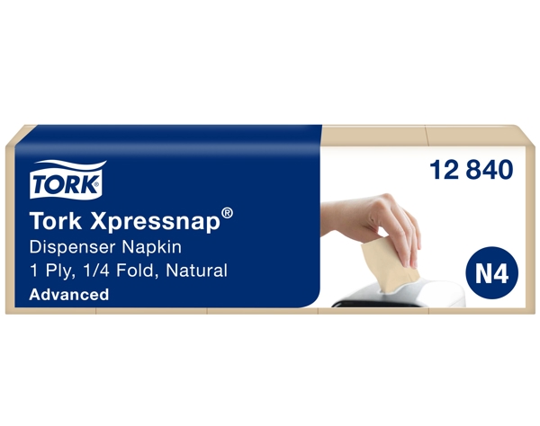 Tork Xpressnap Universal Spenderservietten – N4 System Recycling, 21,3 × 33 cm, 1-lagig, nature - Webstar - Hygiene- und Verbrauchsartikel - Medizin- und Pflegeprodukte - Kiosk- und Shopartikel - Fun Food Service - Schweiz - Articles d’hygiène et consommables - Produits médicaux et de soins - Produits de kiosque et de magasin - Fun Food Service - Suisse