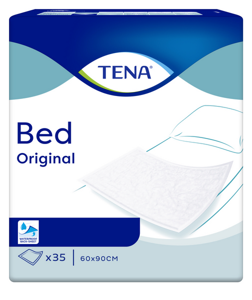 TENA Bed Original Krankenunterlagen mit Flocken, 60 × 90 cm / 59 g - Webstar - Hygiene- und Verbrauchsartikel - Medizin- und Pflegeprodukte - Kiosk- und Shopartikel - Fun Food Service - Schweiz - Articles d’hygiène et consommables - Produits médicaux et de soins - Produits de kiosque et de magasin - Fun Food Service - Suisse