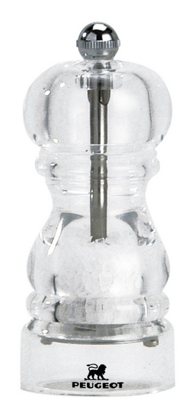 Peugeot Salzmühle Nancy Acrylglas, transparent, 12 cm - Webstar - Hygiene- und Verbrauchsartikel - Medizin- und Pflegeprodukte - Kiosk- und Shopartikel - Fun Food Service - Schweiz - Articles d’hygiène et consommables - Produits médicaux et de soins - Produits de kiosque et de magasin - Fun Food Service - Suisse
