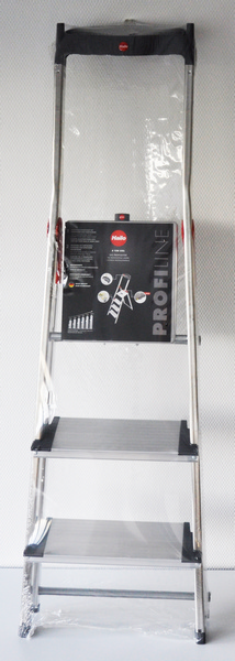 Hailo Sicherheits-Stehleiter Alu L80
