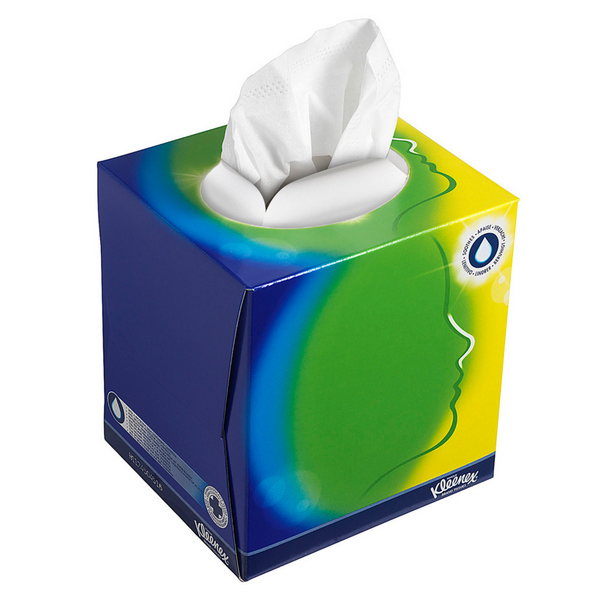Kimberly-Clark Kleenex Balsam Kosmetiktuch Würfelbox