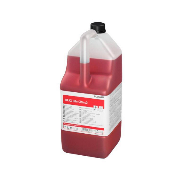 MAXX Into Citrus2 Sanitärreiniger Zitrusduft, rot, flüssig, pH: 0,5 - 1,5, 5 Liter, Konzentrat - Webstar - Hygiene- und Verbrauchsartikel - Medizin- und Pflegeprodukte - Kiosk- und Shopartikel - Fun Food Service - Schweiz - Articles d’hygiène et consommables - Produits médicaux et de soins - Produits de kiosque et de magasin - Fun Food Service - Suisse