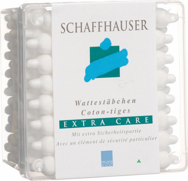 IVF Wattestäbchen Schaffhauser, Extra Care - Webstar - Hygiene- und Verbrauchsartikel - Medizin- und Pflegeprodukte - Kiosk- und Shopartikel - Fun Food Service - Schweiz - Articles d’hygiène et consommables - Produits médicaux et de soins - Produits de kiosque et de magasin - Fun Food Service - Suisse