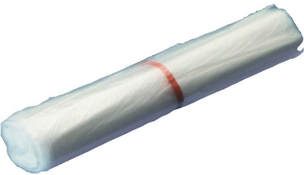 Einlagebeutel mit Verschlussband 80 Liter, HD-PE, transparent, 680 × 905 mm, 0,011 mm, Rolle à 20 Säcke - Webstar - Hygiene- und Verbrauchsartikel - Medizin- und Pflegeprodukte - Kiosk- und Shopartikel - Fun Food Service - Schweiz - Articles d’hygiène et consommables - Produits médicaux et de soins - Produits de kiosque et de magasin - Fun Food Service - Suisse