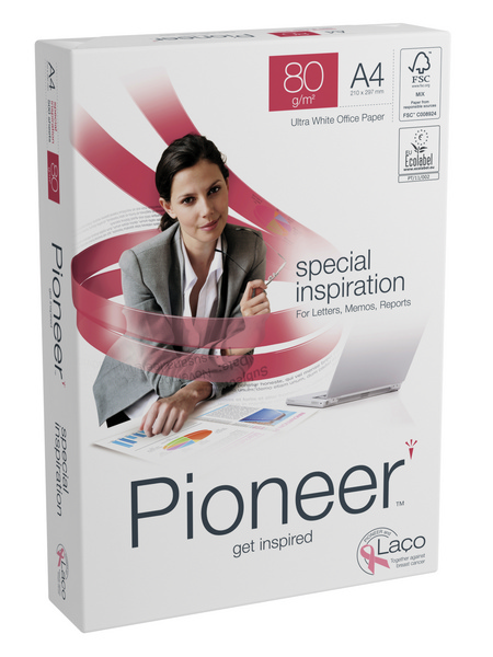 Pioneer Kopierpapier A4 hochweiss, 80 g/m², 5 × 500 Blatt - Webstar - Hygiene- und Verbrauchsartikel - Medizin- und Pflegeprodukte - Kiosk- und Shopartikel - Fun Food Service - Schweiz - Articles d’hygiène et consommables - Produits médicaux et de soins - Produits de kiosque et de magasin - Fun Food Service - Suisse