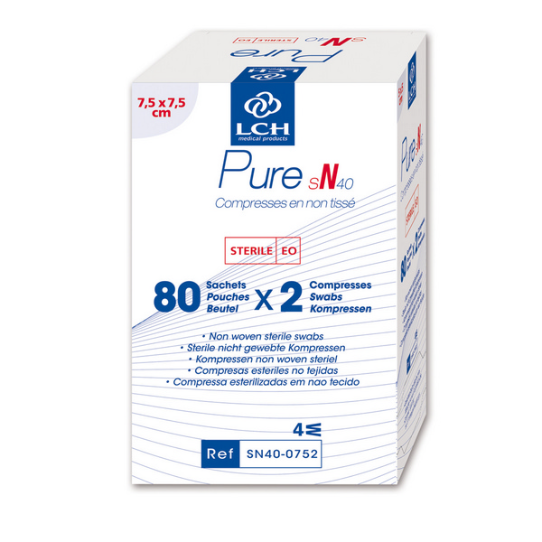 LCH Kompressen 40g/m2 4-fach