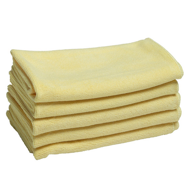 Microfasertuch professionell 40 × 40 cm, gewoben, bis 95°C waschbar, gelb - Webstar - Hygiene- und Verbrauchsartikel - Medizin- und Pflegeprodukte - Kiosk- und Shopartikel - Fun Food Service - Schweiz - Articles d’hygiène et consommables - Produits médicaux et de soins - Produits de kiosque et de magasin - Fun Food Service - Suisse
