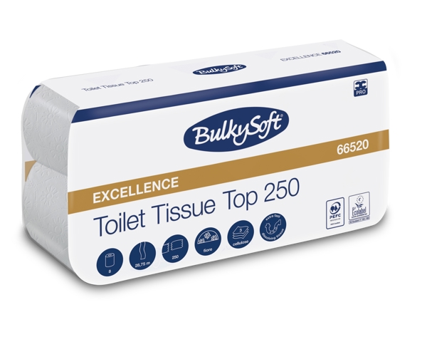 Bulkysoft Excellence Toilettenpapier Kleinrollen
