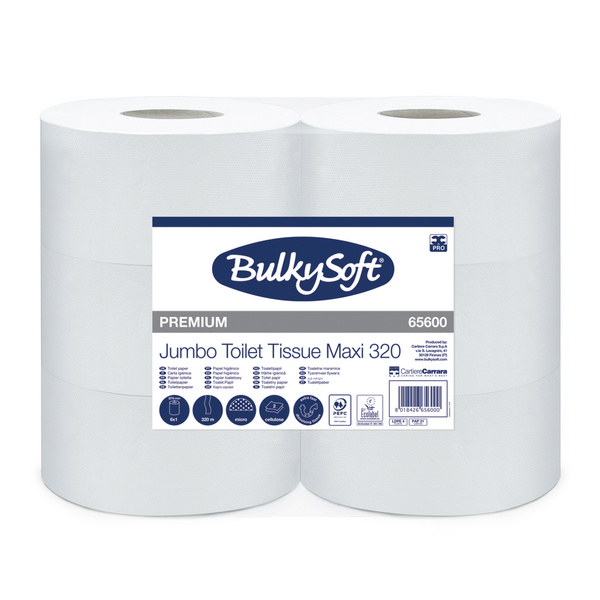 Bulkysoft Premium Toilettenpapier Maxi Jumbo
