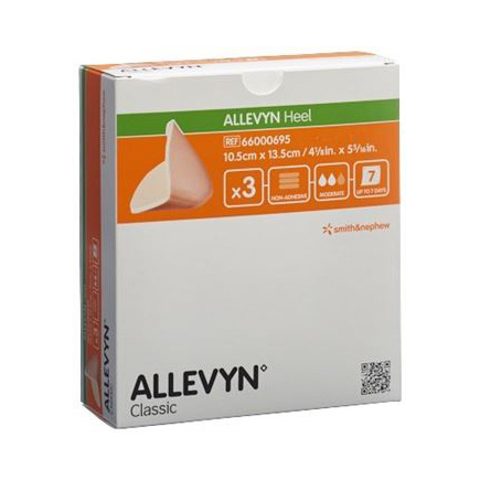 Allevyn Heel Fersenverband Einheitsgrösse 10,5 x 13,5 cm - Webstar - Hygiene- und Verbrauchsartikel - Medizin- und Pflegeprodukte - Kiosk- und Shopartikel - Fun Food Service - Schweiz - Articles d’hygiène et consommables - Produits médicaux et de soins - Produits de kiosque et de magasin - Fun Food Service - Suisse