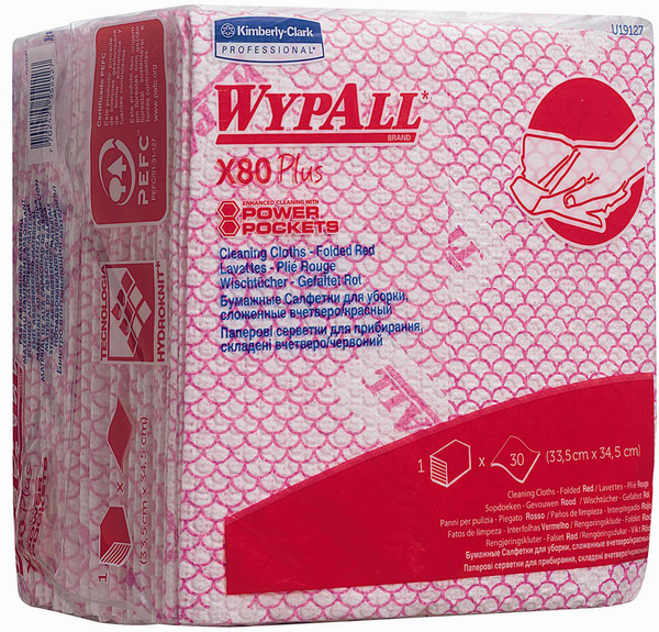 Kimberly-Clark Reinigungstücher Wypall X80 Plus