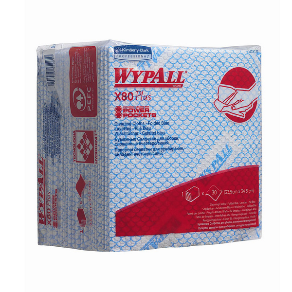 Kimberly-Clark Reinigungstücher Wypall – X80 Plus