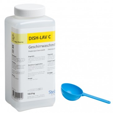 Dosierflasche mit Deckel und Messlöffel