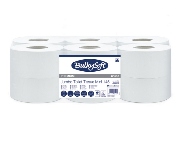 Bulkysoft Premium Toilettenpapier Mini Jumbo