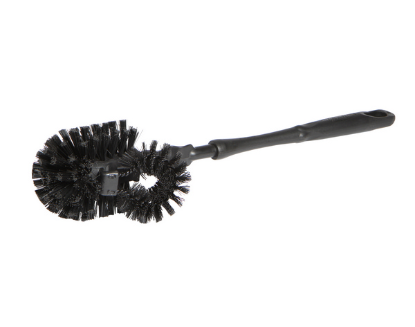 Ebnat WC-Bürste Flex mit Randreiniger Ø 8 cm, rostfreier Draht schwarz - Webstar - Hygiene- und Verbrauchsartikel - Medizin- und Pflegeprodukte - Articles d’hygiène et consommables - Produits médicaux et de soins