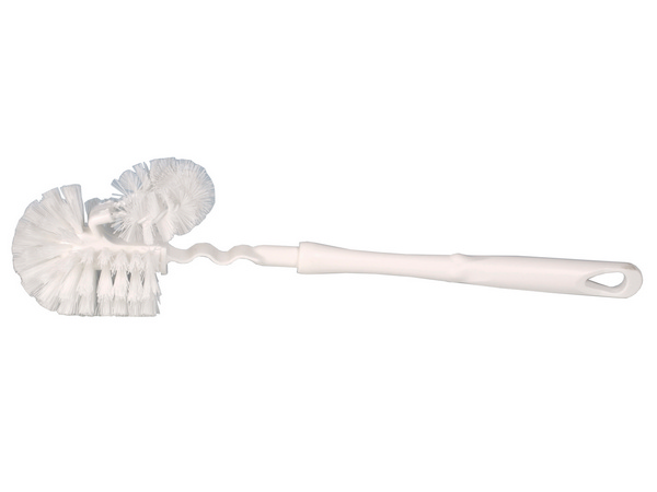 WC-Besen Flex mit Randreiniger Ø 8 cm, weiss - Webstar - Hygiene- und Verbrauchsartikel - Medizin- und Pflegeprodukte - Kiosk- und Shopartikel - Fun Food Service - Schweiz - Articles d’hygiène et consommables - Produits médicaux et de soins - Produits de kiosque et de magasin - Fun Food Service - Suisse