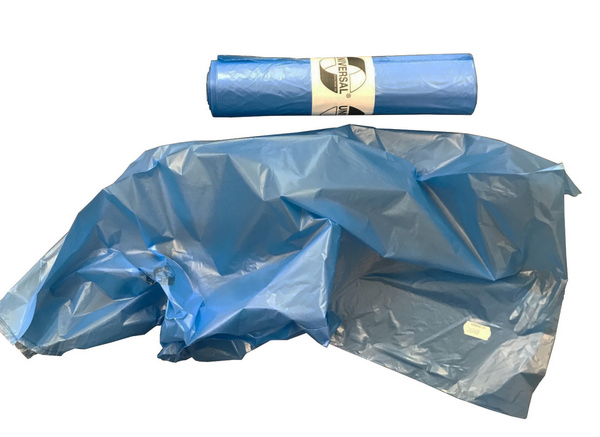 Einlagebeutel Universal 40 Liter, HD-PE, blau, 480 x 650 mm, 0.015 mm, Rolle à 50 Säcke - Webstar - Hygiene- und Verbrauchsartikel - Medizin- und Pflegeprodukte - Kiosk- und Shopartikel - Fun Food Service - Schweiz - Articles d’hygiène et consommables - Produits médicaux et de soins - Produits de kiosque et de magasin - Fun Food Service - Suisse