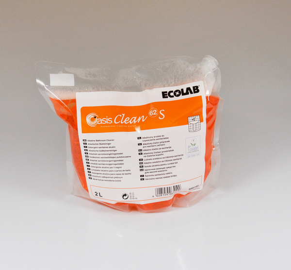 Oasis Clean 62S Sanitärreiniger leichter Geruch, hellorange, flüssig, pH: 10,7 - 11,3, umweltschonend, 2 Liter - Webstar - Hygiene- und Verbrauchsartikel - Medizin- und Pflegeprodukte - Kiosk- und Shopartikel - Fun Food Service - Schweiz - Articles d’hygiène et consommables - Produits médicaux et de soins - Produits de kiosque et de magasin - Fun Food Service - Suisse