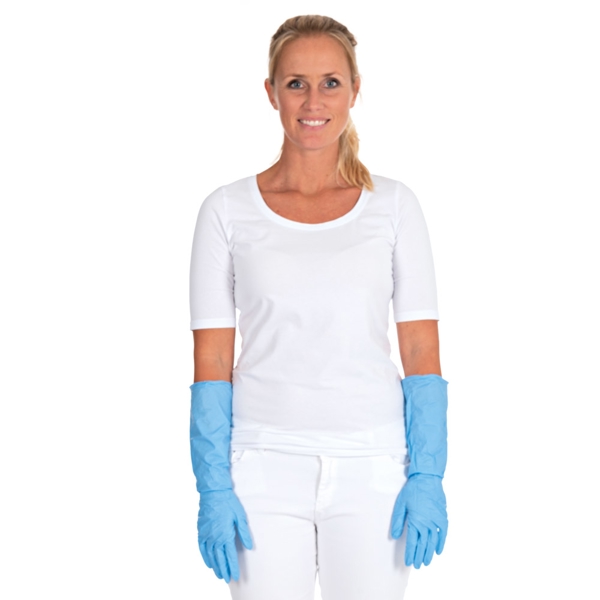 HYGOSTAR Extra Safe Superlong Nitrilhandschuhe Long
