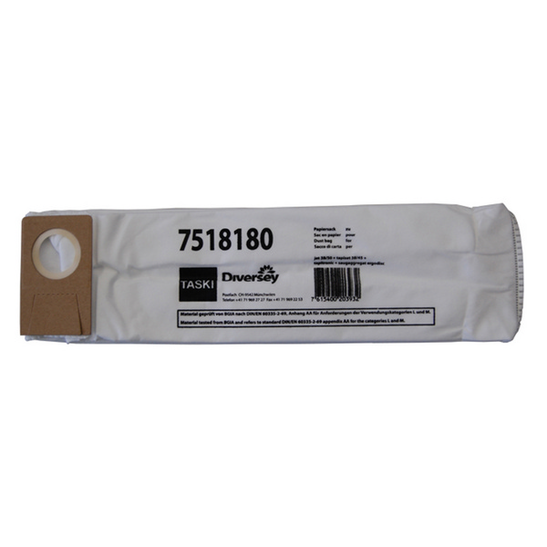 TASKI Staubsack zu TASKI jet 38 / 50 Vlies - Webstar - Hygiene- und Verbrauchsartikel - Medizin- und Pflegeprodukte - Kiosk- und Shopartikel - Fun Food Service - Schweiz - Articles d’hygiène et consommables - Produits médicaux et de soins - Produits de kiosque et de magasin - Fun Food Service - Suisse