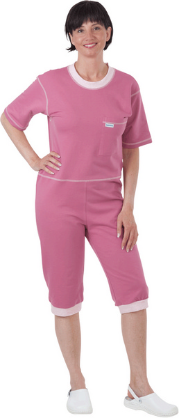 SUPRIMA Pflegeoverall kurz Baumwolle/Polyester