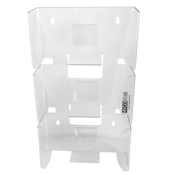 HYGOSTAR Spenderhalter für 3 Boxen Einweghandschuhe