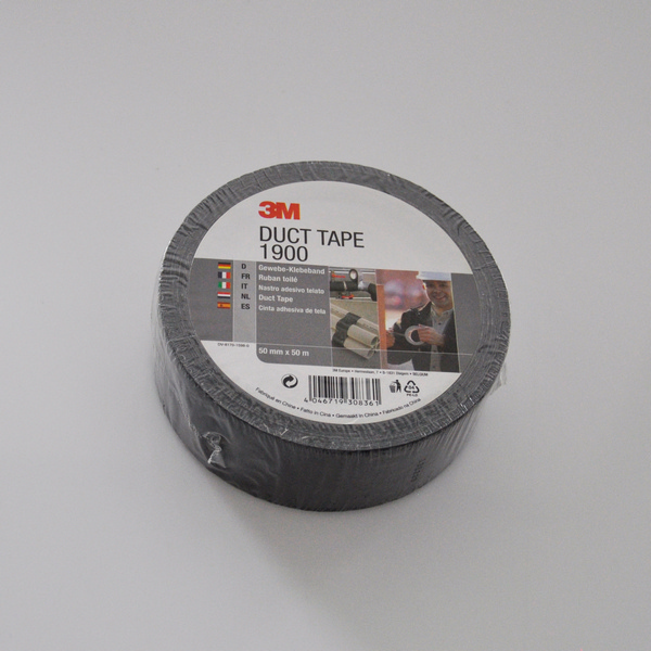 Duct Tape 1900 Gewebe-Klebeband 50 mm × 50 m, schwarz - Webstar - Hygiene- und Verbrauchsartikel - Medizin- und Pflegeprodukte - Kiosk- und Shopartikel - Fun Food Service - Schweiz - Articles d’hygiène et consommables - Produits médicaux et de soins - Produits de kiosque et de magasin - Fun Food Service - Suisse