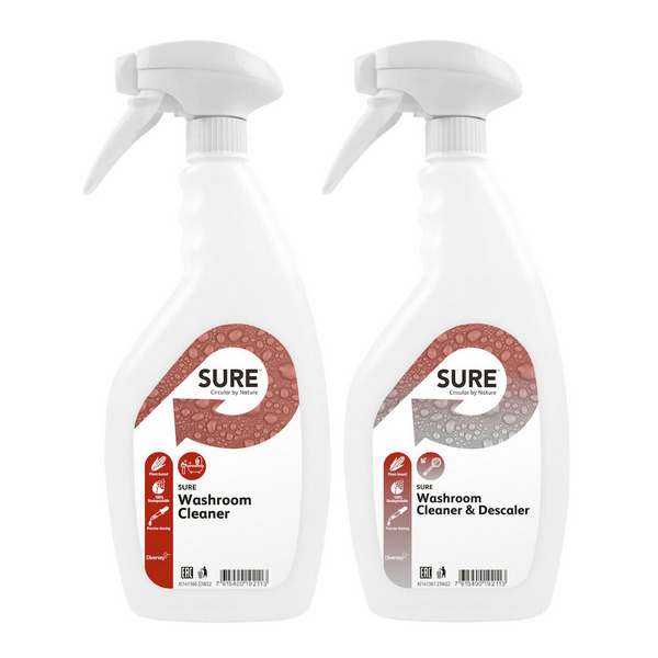 SURE Washroom Cleaner Sprayflasche leer, 750 ml - Webstar - Hygiene- und Verbrauchsartikel - Medizin- und Pflegeprodukte - Kiosk- und Shopartikel - Fun Food Service - Schweiz - Articles d’hygiène et consommables - Produits médicaux et de soins - Produits de kiosque et de magasin - Fun Food Service - Suisse