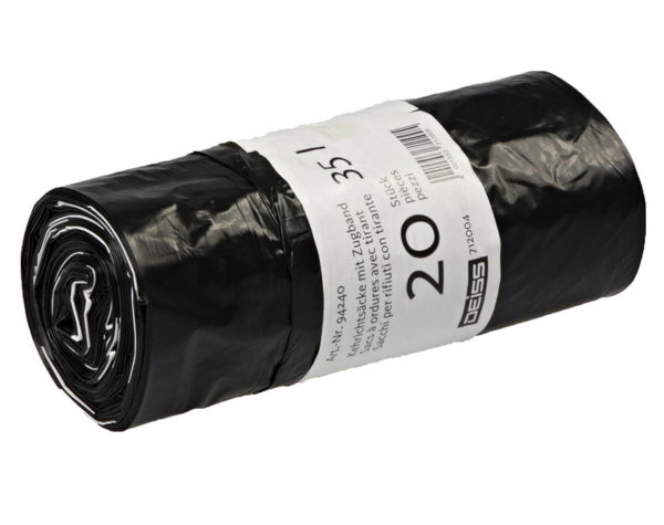 Kehrichtsäcke Budget mit Zugband