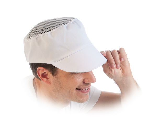 HYGOSTAR Schirmmütze aus Stoff mit Netzoberteil