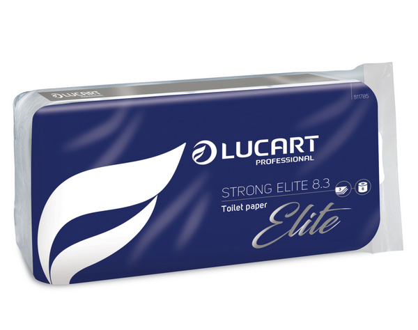 Lucart Strong Elite 8.3 Comfort Toilettenpapier Kleinrollen