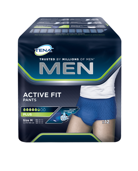 TENA Men Active Fit Pants medium, für Männer - Webstar - Hygiene- und Verbrauchsartikel - Medizin- und Pflegeprodukte - Kiosk- und Shopartikel - Fun Food Service - Schweiz - Articles d’hygiène et consommables - Produits médicaux et de soins - Produits de kiosque et de magasin - Fun Food Service - Suisse