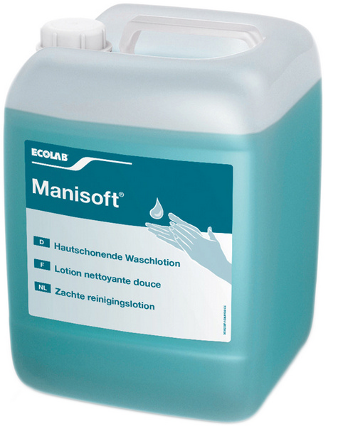 Manisoft Waschlotion parfümiert, blau, flüssig, pH: 4,5 - 5,5, 6 Liter - Webstar - Hygiene- und Verbrauchsartikel - Medizin- und Pflegeprodukte - Kiosk- und Shopartikel - Fun Food Service - Schweiz - Articles d’hygiène et consommables - Produits médicaux et de soins - Produits de kiosque et de magasin - Fun Food Service - Suisse
