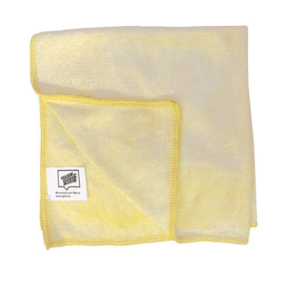 CLEAN and CLEVER Microfasertuch SMA 62 40 × 40 cm, 280 g/m², gelb - Webstar - Hygiene- und Verbrauchsartikel - Medizin- und Pflegeprodukte - Kiosk- und Shopartikel - Fun Food Service - Schweiz - Articles d’hygiène et consommables - Produits médicaux et de soins - Produits de kiosque et de magasin - Fun Food Service - Suisse