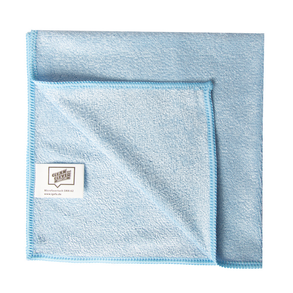 CLEAN and CLEVER Microfasertuch SMA 62 40 × 40 cm, 280 g/m², blau - Webstar - Hygiene- und Verbrauchsartikel - Medizin- und Pflegeprodukte - Kiosk- und Shopartikel - Fun Food Service - Schweiz - Articles d’hygiène et consommables - Produits médicaux et de soins - Produits de kiosque et de magasin - Fun Food Service - Suisse