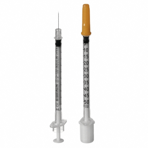 Omnican 50 Insulin-Spritze 0.5 ml G30 0.3 x 12mm - Webstar - Hygiene- und Verbrauchsartikel - Medizin- und Pflegeprodukte - Kiosk- und Shopartikel - Fun Food Service - Schweiz - Articles d’hygiène et consommables - Produits médicaux et de soins - Produits de kiosque et de magasin - Fun Food Service - Suisse