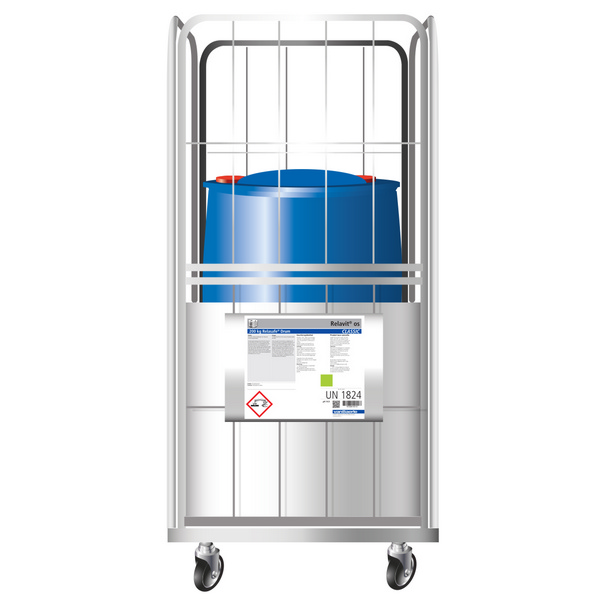 Relasafe Drum os maschinelles Geschirrwaschmittel im Gitterwagen