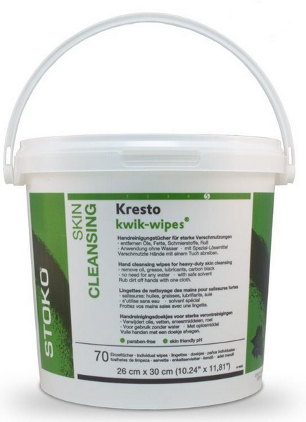 Kresto kwik wipes, Hautreinigung spezial