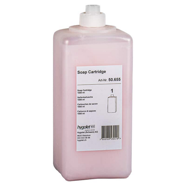Hygosoap/VarioChrom Handseife pH-neutral, weiss, 1000 ml - Webstar - Hygiene- und Verbrauchsartikel - Medizin- und Pflegeprodukte - Kiosk- und Shopartikel - Fun Food Service - Schweiz - Articles d’hygiène et consommables - Produits médicaux et de soins - Produits de kiosque et de magasin - Fun Food Service - Suisse