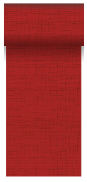 Dunicel Linnea Tischläufer Airlaid, 15 cm × 20 lfm, rot - Webstar - Hygiene- und Verbrauchsartikel - Medizin- und Pflegeprodukte - Kiosk- und Shopartikel - Fun Food Service - Schweiz - Articles d’hygiène et consommables - Produits médicaux et de soins - Produits de kiosque et de magasin - Fun Food Service - Suisse