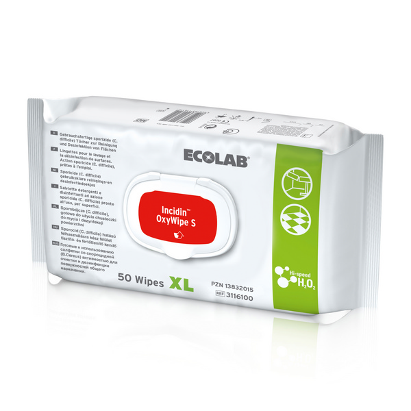 Incidin OxyWipe S XL Flächendesinfektionstücher