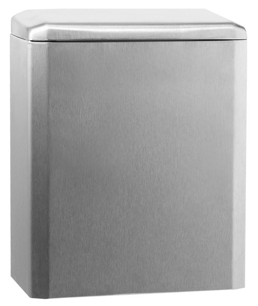 Abfallbehälter 6lt für Hygienebeutel Edelstahl Katrin 290x230x102mm - Webstar - Hygiene- und Verbrauchsartikel - Medizin- und Pflegeprodukte - Kiosk- und Shopartikel - Fun Food Service - Schweiz - Articles d’hygiène et consommables - Produits médicaux et de soins - Produits de kiosque et de magasin - Fun Food Service - Suisse