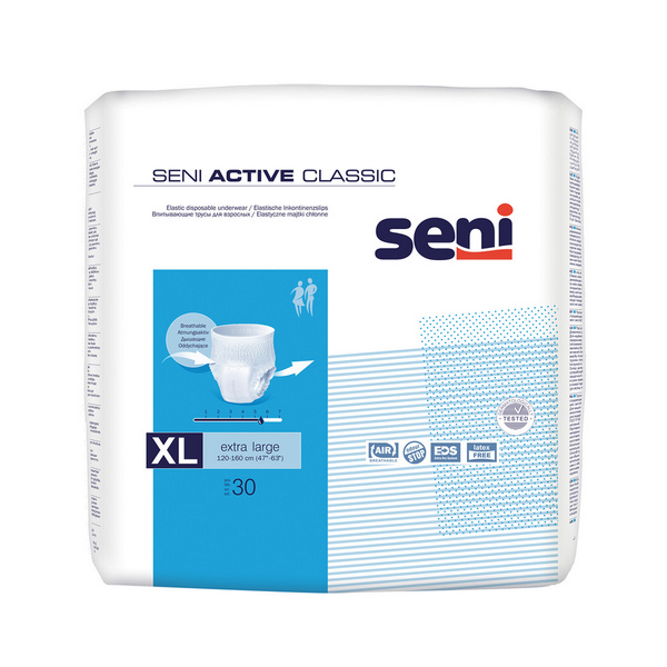 Seni Active Classic X-Large Pants - Webstar - Hygiene- und Verbrauchsartikel - Medizin- und Pflegeprodukte - Kiosk- und Shopartikel - Fun Food Service - Schweiz - Articles d’hygiène et consommables - Produits médicaux et de soins - Produits de kiosque et de magasin - Fun Food Service - Suisse