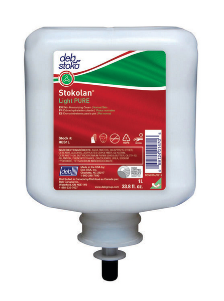 Stokolan Light PURE, Hautpflege Hautpflegecreme, für normale Haut, 1 Liter Kartusche - Webstar - Hygiene- und Verbrauchsartikel - Medizin- und Pflegeprodukte - Kiosk- und Shopartikel - Fun Food Service - Schweiz - Articles d’hygiène et consommables - Produits médicaux et de soins - Produits de kiosque et de magasin - Fun Food Service - Suisse